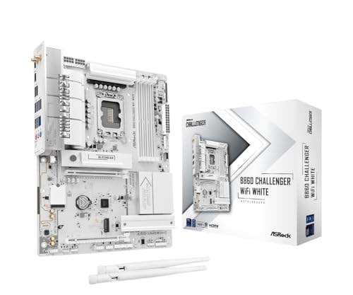 Amazon | ASRock B860 Challenger WiFi White ATXマザーボード MB6954
