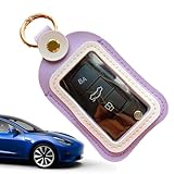 Beau et d-urable : l'étui pour clés de voiture est composé d'un matériau fiable de cuir artificiel et de PVC,conçu pour protéger vos clés des rayures, de la poussière et des dommages tout en conservant une belle apparence.