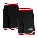 Ultra Game NBA New Orleans Pelicans Mens Woven Basketball Shorts, Team Color, Medium