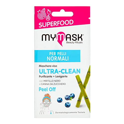 My Mask Superfood Maschera viso Ultra-Clean Peel Off 8 ml