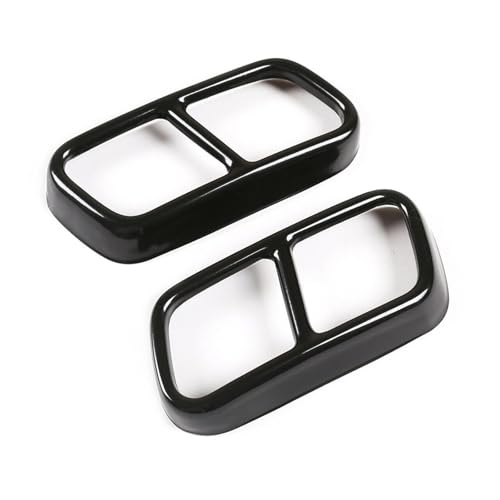 Remplacer vos sorties usées : embouts d'échappement en acier noir pour BMW F01 2009-2014
