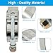 ISDVBUY 4 Pack T-Bolt Hose Clamps, Stainless Steel Turbo Intake Clamp 1.75