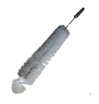 Q1 Beads 25 Inches Long Bisleri Bottle Cleaning Brush for Cleaning Glass Bottle/Plastic Bottle/Fish Tank Brush Cleaner Tool Nylon Brush(White)