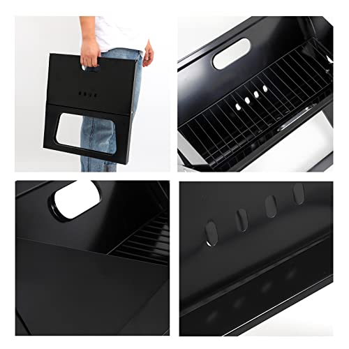 Standgrill portable pliable en acier robuste pour cuisson au charbon - 6