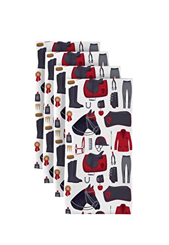 Horse and Jockey Cloth Napkins | 18