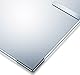 Sanitas SBF 14 Glas-Diagnosewaage, 30 x 30 x 2.3 cm, silber