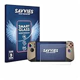 Savvies 3 Stück Panzer Schutz Glas für MSI Claw 8 AI+ 9H Schutzfolie, Glas-Folie, HD Klar, Blasenfrei, Anti-Fingerabdruck, Stoßfest, Bildschirmschutz