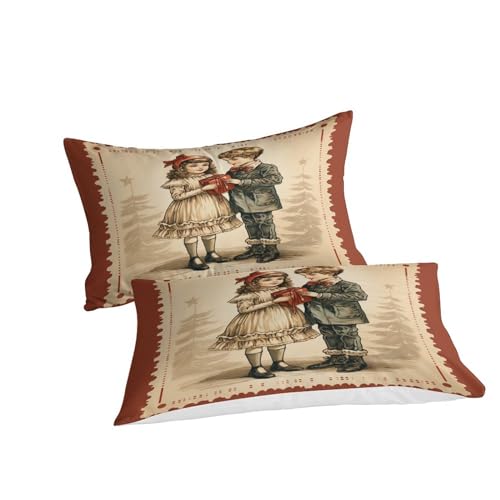 Housse de couette Noël en microfibre douce avec fermeture éclair - 4