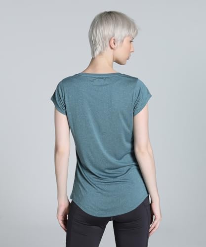 Image of Puma Run Graphic AOP SS Polyester Regular Fit Womens T-Shirt