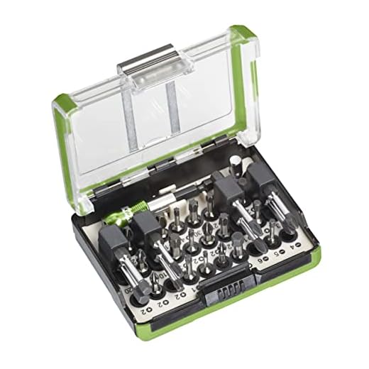 kwb 165510 Extreme Force Bit-Box – 28-tlg. inkl. schlagfeste Bits, Bit-Halter und 1/4 Zoll Steckschlüssel-Adapter