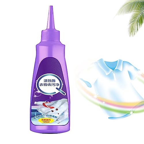 OLLARY Active Enzyme Laundry Stain Remover - White Shirt Guardian, Active Enzyme Laundry Stain Remover, Garment Stubborn Stain Cleaner Oil Remover, Stain Remover For Clothes (1pcs)
