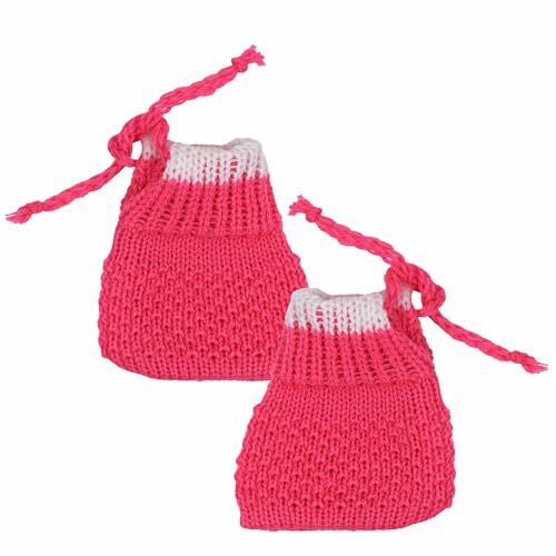 Image of Baby Winter Sweater | Wool Knit Full Sleeve Cardigan for Babies | Soft Warm Winter Clothing for Newborn Boys Girls & Toddlers(Rani, 3 to 6 Months) 3 Pcs Set