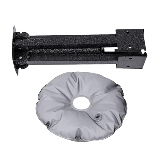 Support pliable robuste pour base de parasol avec sac de lestage 10 kg