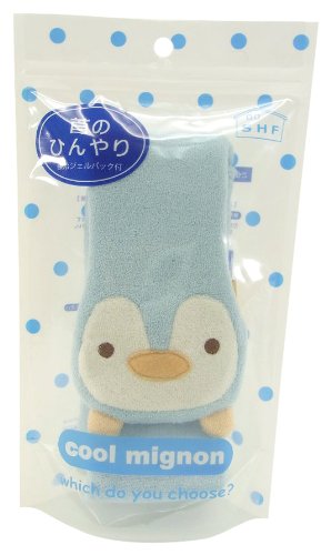 首のひんやり ペンギン