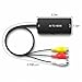 Dingsun RCA to HDMI Converter, AV to HDMI Adapter Support 1080P/720P for PS2/PS3/N64/Wii/VHS/VCR/DVD/Blue-Ray Players etc.
