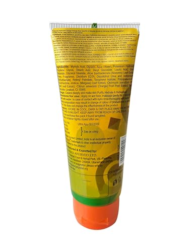 Image of Patanjali Face Wash - Orange And Aloevera (60g) (Pack of 3)