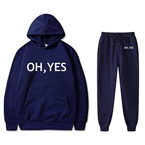 Ensemble de sport décontracté F-07 sweat à capuche deux pièces M