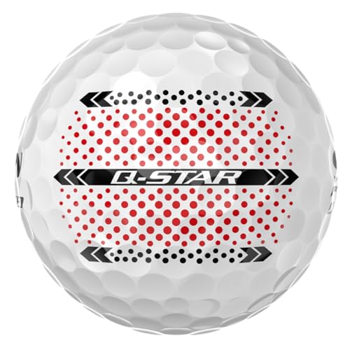 Srixon Q-Star Ultispeed Alignment Golf Balls