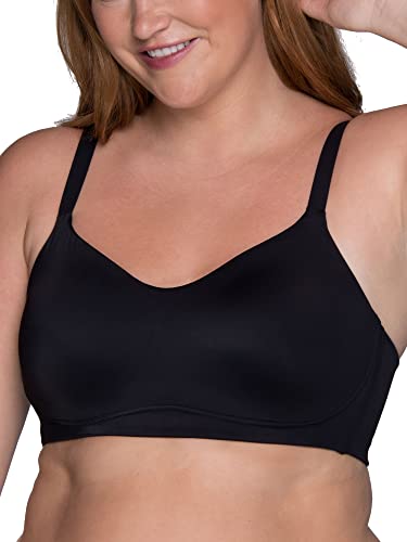 Vanity Fair Women's Wireless Bra, Soft Smoothing Fabrics & Breathable Cups, Simple Sizing Available S-3xl