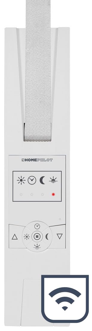 Home Pilot – Gurtwickler Classic smart, Power-Version, für schwere Rollläden (bis 60 kg) und großem Gurtkarten. Rollladenantrieb kompatibel mit dem Gateway premium. Unterputzmontage - 10142360