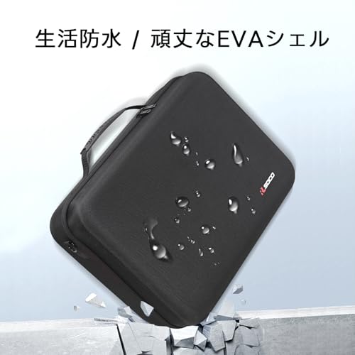 undefined RLSOCO PS5 Proケース 収納ケース PlayStation 5 Pro(CFI-7000B01)対応 保護バッグ 落下防止 耐衝撃 の商品画像 4