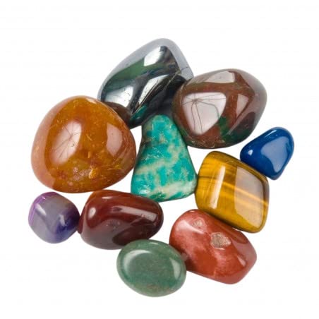 Sacco di 200gr da Pietre laminate misto: giada