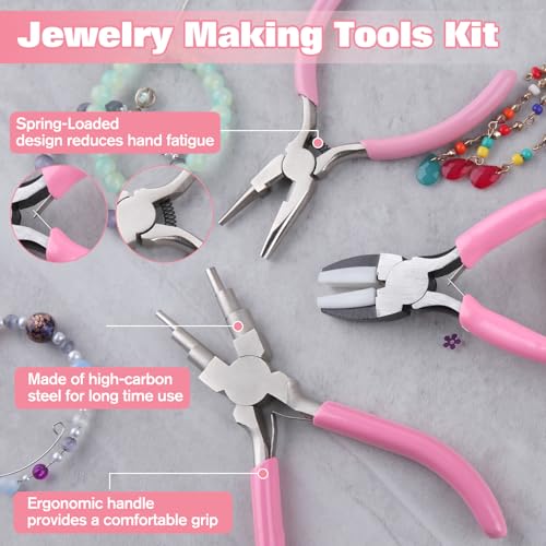 Kit de herramientas SPEEDWOX de 3 piezas con alicates para hacer joyas 7