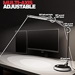 Honeywell Desk Lamp for Home Office, H9 Sunturalux™ Eye-Caring LED Desk Light, 1000LM Dimmable Desk Lamp with Timer and Auto-sensing, Adjustable Desk Reading Light or Study, Cumputer, Architect - Image 5