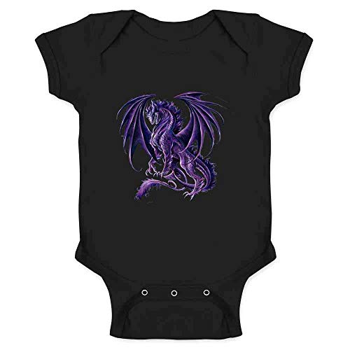 Image of Pop Threads Draco Nox Dragon by Ruth Thompson Art Baby Toddler Kids Girl Boy T-Shirt