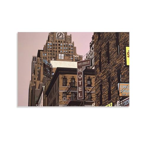 ��؉p�l�̍�i �s�O���[�u�z�e���t�A�[�g �|�X�^�[ �v�����g �L�����o�X �ǃA�[�g ���_�� �z�[������ �摜 �ǂ̊G �ŉ� �M�t�g16x24inch(40x60cm)