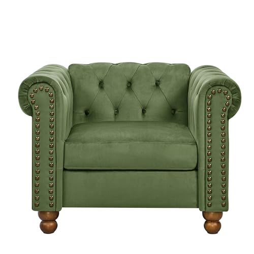 Sillón Plegable Verde Menta Velvet miniatura 3