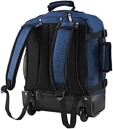 Cabin Max Greenwich 30L Hybrid Trolley Backpack 45 x 36 x 20 cm for Easyjet Underseat Hand Luggage