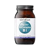 Viridian HIGH ONE Vitamin B1 with B-Complex , 90 Veg tapas