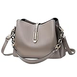 ショルダーバッグ レディース ハンドバッグ 肩掛け 斜め掛け 2way 自立 ファスナー付き