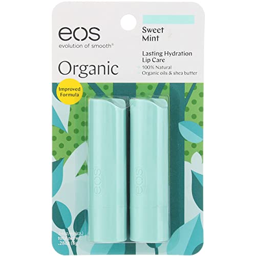 Eos Lip Balm Stick, Sweet Mint (Pack of 4)
