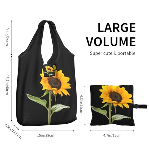 Sac de courses pliable réutilisable et grand sac fourre-tout étanche