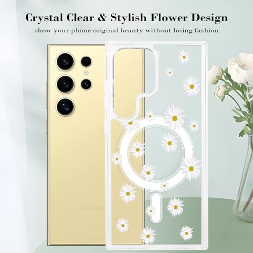 Eviter les rayures du Samsung S24 Ultra coque MagSafe fleur - 5