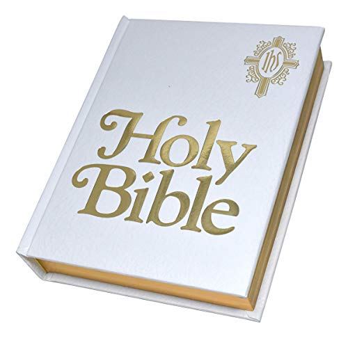 New Catholic Bible Family Edition (White) [Hardcover] Catholic Book Publishing