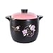 JT-Cookware Żywieniowe naczynia do zapiekanek dania na kolację, gotowanie garnków dla smakoszy odpowiednie dla 8-10 osób duszące patelnie z owocami morza garnek nieprzywierająca patelnia (kolor: różowy, rozmiar: 8,5 l)