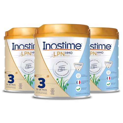 Inostime Lait Infantile LPN HMO plus 3ème âge - Lot de 3