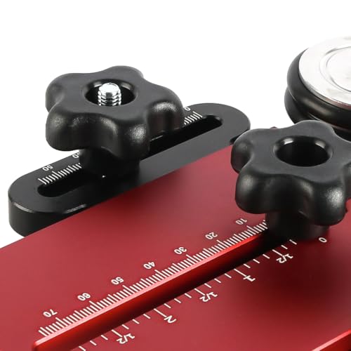 Sarini Woodworking Bearing Wheel Presser Bearing Roller Feather Board Table Saw Flip Roller Feather Board For Table Saw Router Table Saw Clamp Guide - Image 3