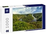 Lais Puzzle Blick auf die Saarschleife in Mettlach, Saarland, Deutschland. 1000 Teile