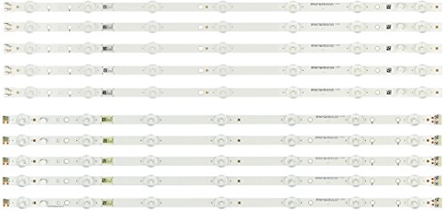 ShopJimmy BN96-39055A/BN96-39056A LED Backlight Strips (10) New