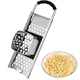 Edelstahl Spätzlehobel, Spätzlepresse mit Gummigriff, Spätzlesieb mit Teigschlitten...