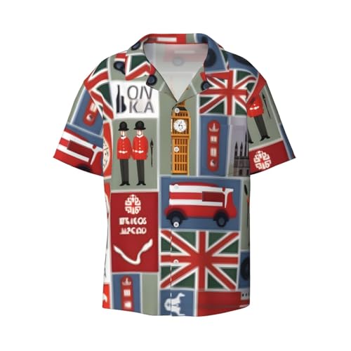 Chemise manches courtes homme style british idéale pour les terrasses d'été