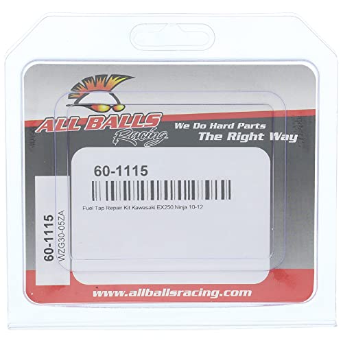 Image of All Balls Racing 60-1115 Fuel Tap Repair Kit Compatible With /Replacement For Kawasaki EX 250 Ninja 2010-2012