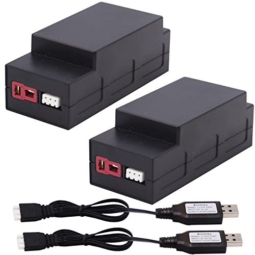 Blomiky 7.4V 2S 1000mAh 7.4Wh Lipo Rechargeable Battery and USB Cable Replacment for H16 H16BM H16PL...