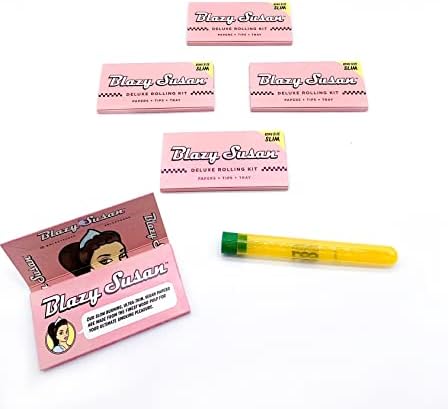 Blazy Susan Pink Papers - King Size Slim Deluxe Kit