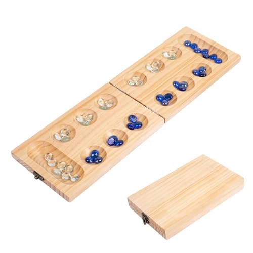 Zceplem Jeu Mancala pour Enfant, Ensemble et Fournitures de Jeu