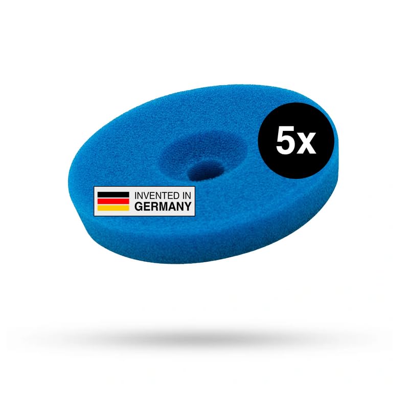 Liquid Elements Centriforce V2 Polierpads 125mm, Blau, 5 Stück